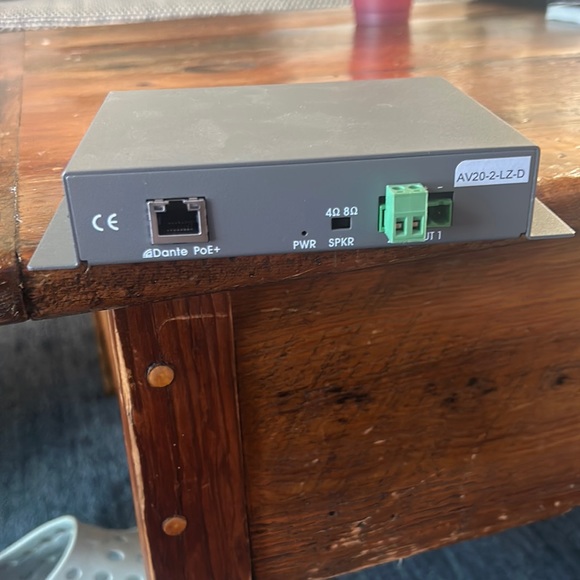 Stewart Audio AV20-2-LZ-D 2-Channel Dante PoE++ Amplifier - Picture 2 of 5